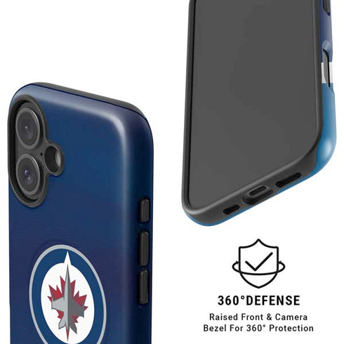 NHL Winnipeg Jets Alternate Jersey iPhone 16 Plus Magsafe Impact Case